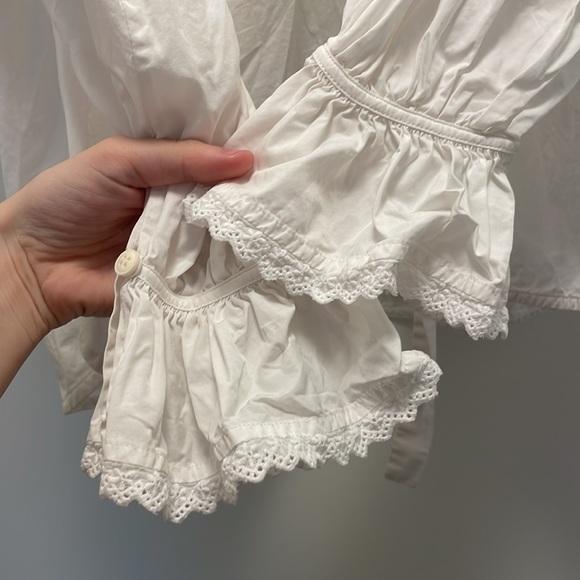 LEE MATHEWS | White Blouse - Picture 5 of 8